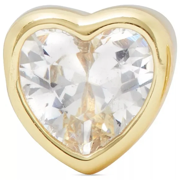 NWT ♠️ Kate Spade Cz Heart Stud Earrings - Picture 3 of 8